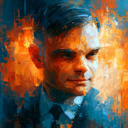 "Alan Turing" by Lincoln Cannon