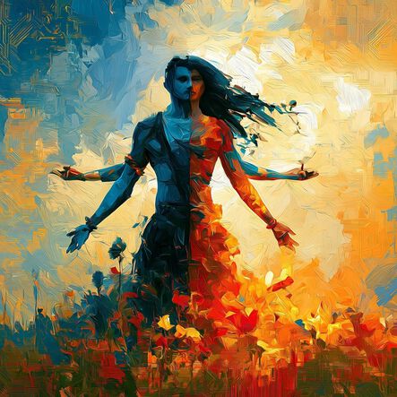 "Ardhanarishvara" by Lincoln Cannon