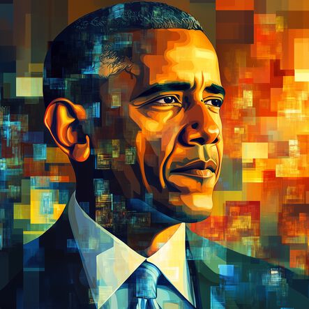 "Barack Obama" by Lincoln Cannon