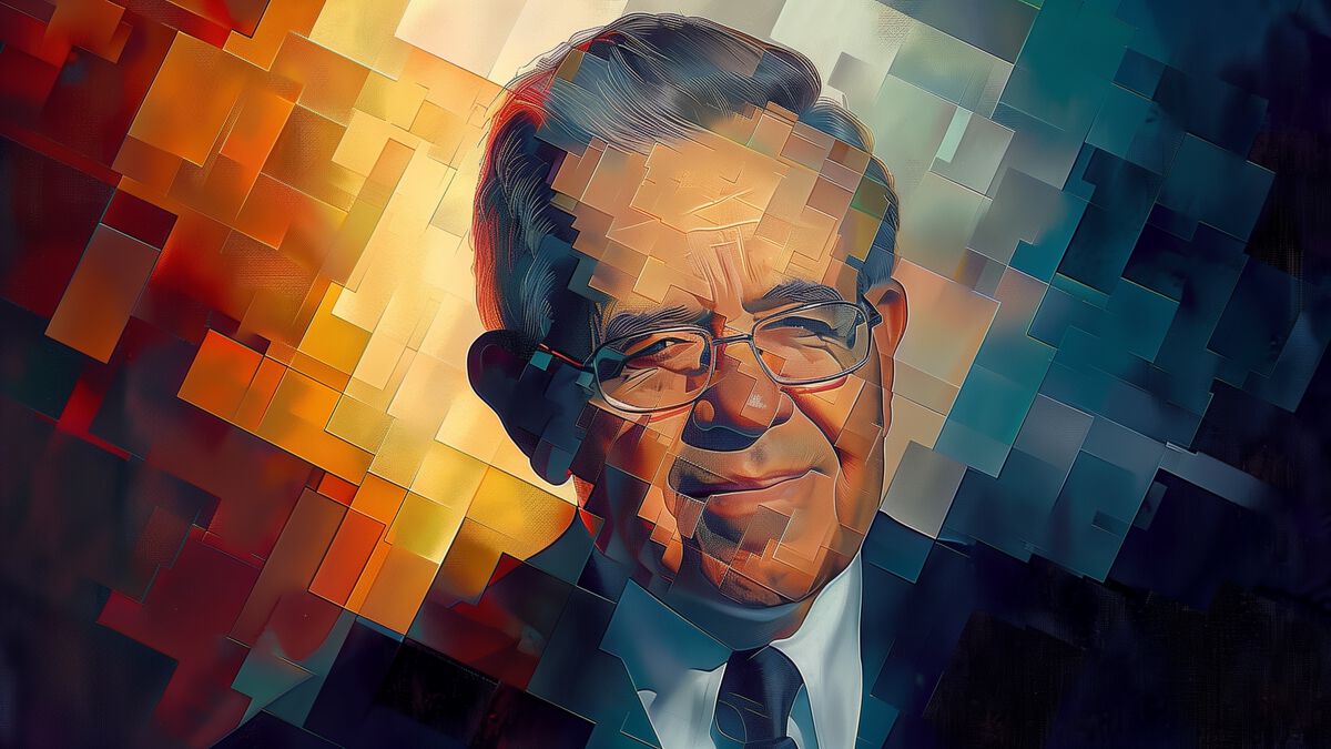 "President Packer Looks to Eternity" by Lincoln Cannon