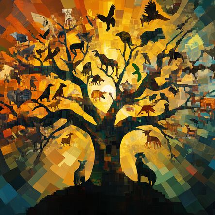 "Evolutionary Tree of Life" by Lincoln Cannon
