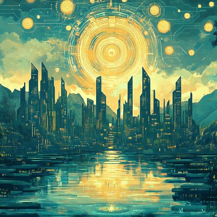 "Holy Garden City" by Lincoln Cannon