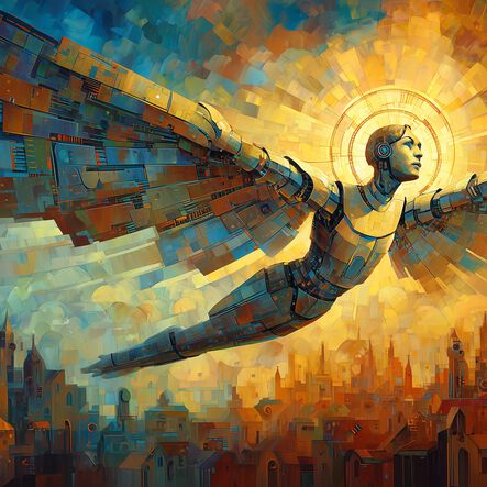 "I Saw Another Angel Fly" by Lincoln Cannon