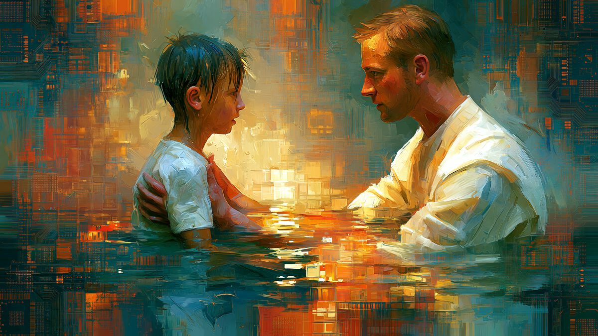 "Baptizing William James" by Lincoln Cannon