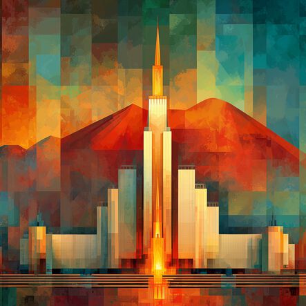 "Olympus Mons Temple" by Lincoln Cannon