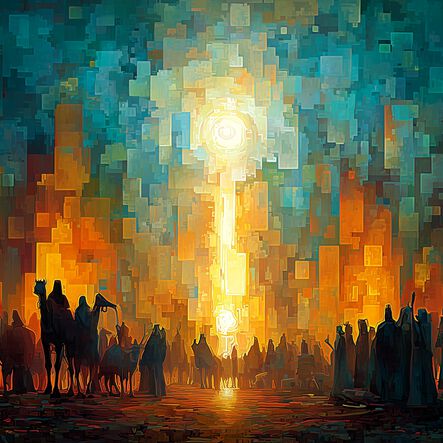 "Pillar of Cloud and Fire" by Lincoln Cannon