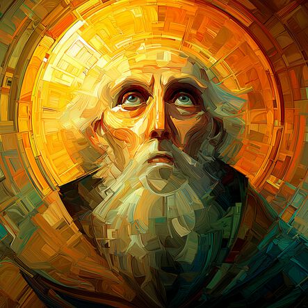 "Saint Pelagius of Britain" by Lincoln Cannon