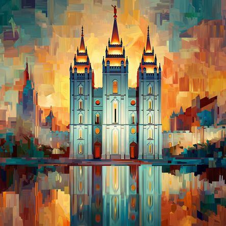 "Salt Lake City Temple" by Lincoln Cannon