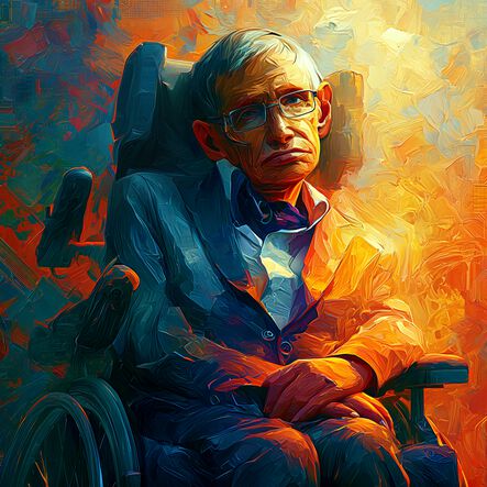 "Stephen Hawking" by Lincoln Cannon