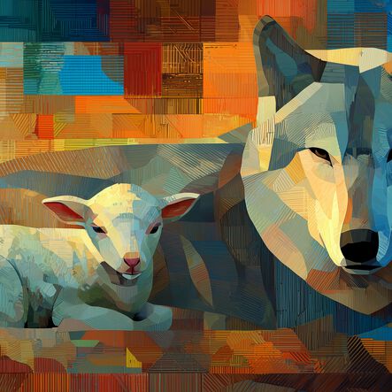 "The Wolf Will Live With the Lamb" by Lincoln Cannon
