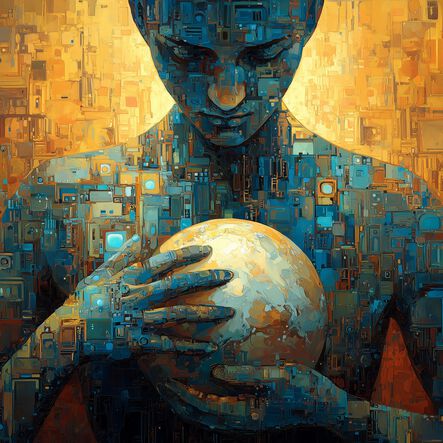 "White Stone of the Simulator" by Lincoln Cannon
